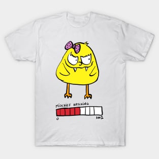 Funny Chicken, Poultry Hatching Mischief T-Shirt